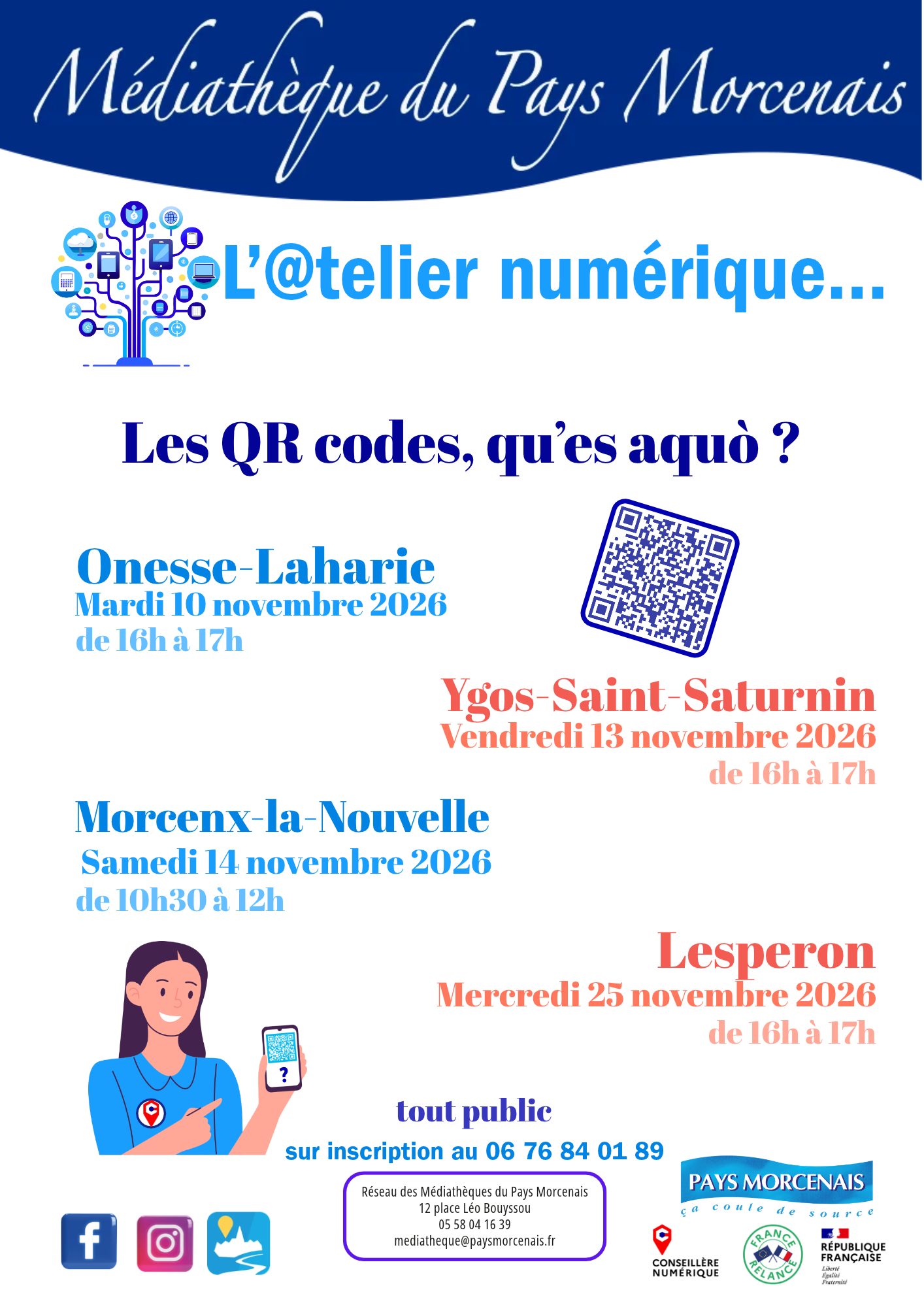 L'@telier numérique... Les QR codes, qu'es aquó ?