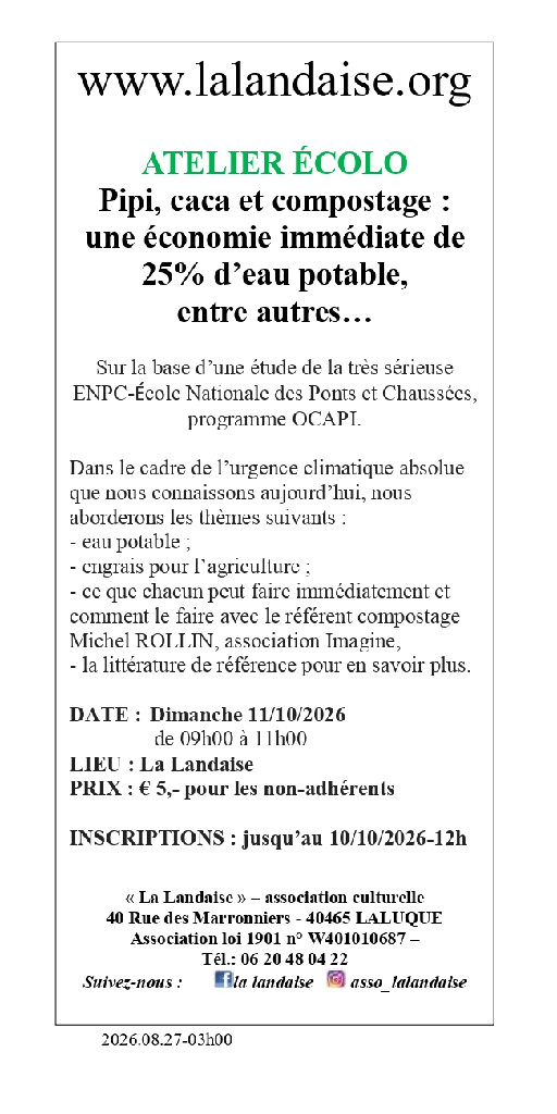 Atelier Ecolo