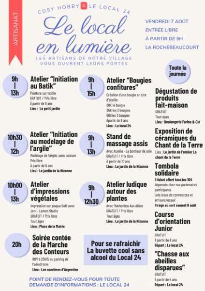 Le local en lumière : Journée portes ouvertes  ...
