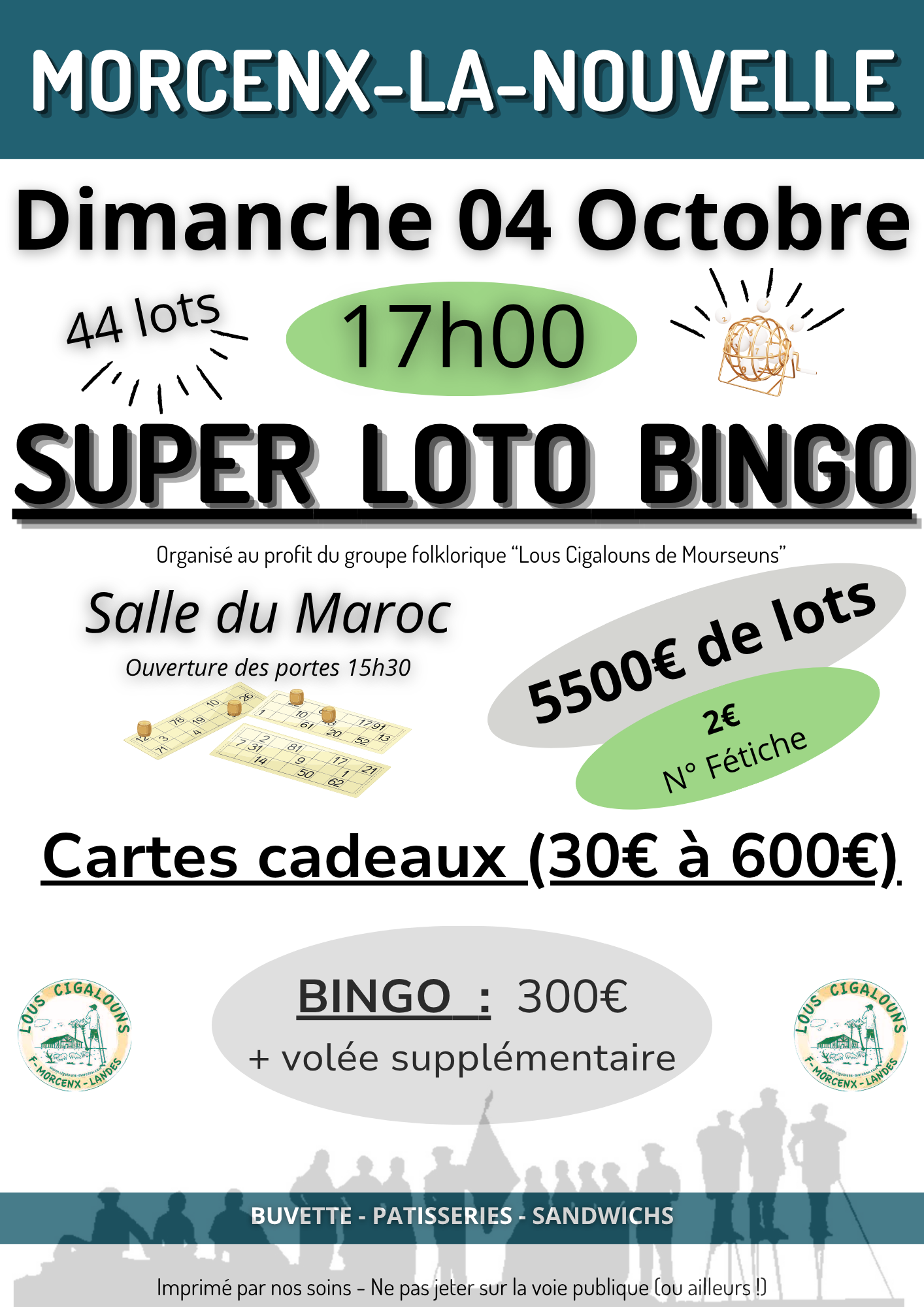 Super loto et Bingo des Cigalouns