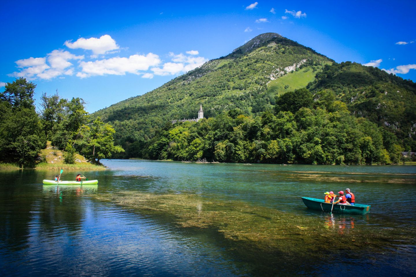 Le Lac De Castet Bielle Pedestre Eaux Bonnes Gourettte Pirineos