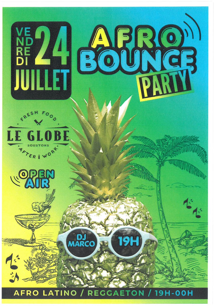 Afro Bounce party au Globe