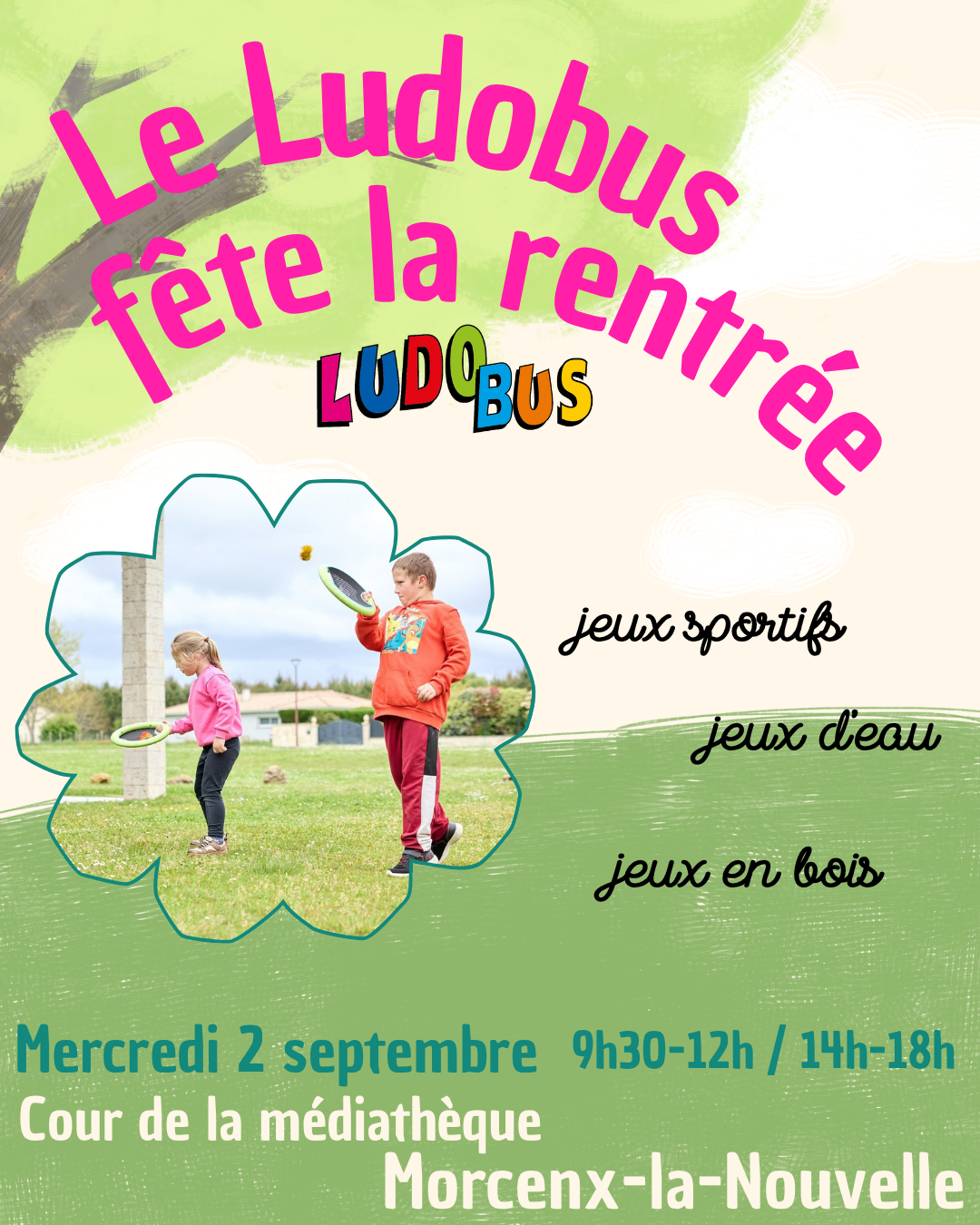 Le Ludobus fête la rentrée - Jouons Dehors