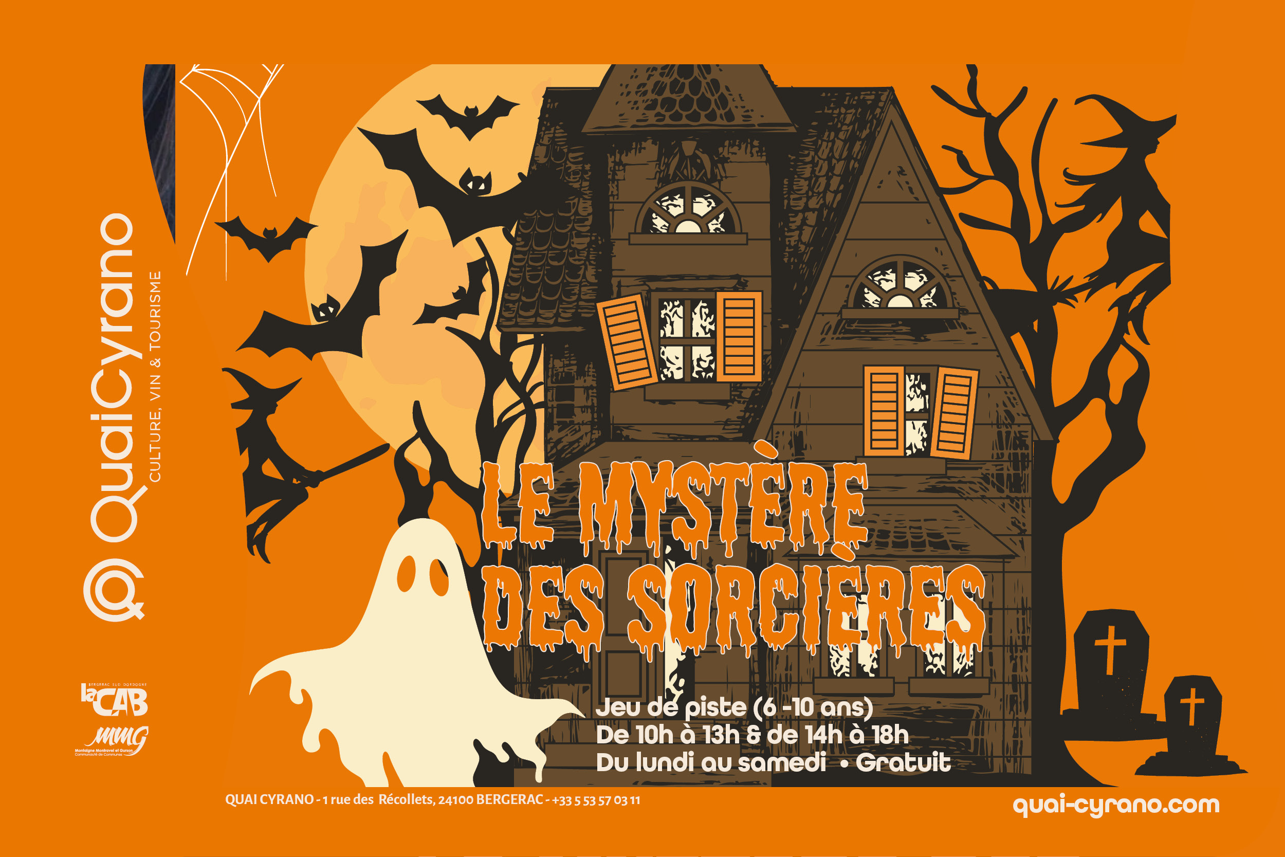 Jeu de piste 6 - 10 ans : Le mystère des sorcières