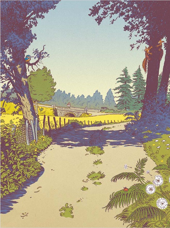 Exposition « Le pont Rouchaud, le centre oublié de la Nouvelle-Aquitaine » - 37e Festival de la BD en Périgord