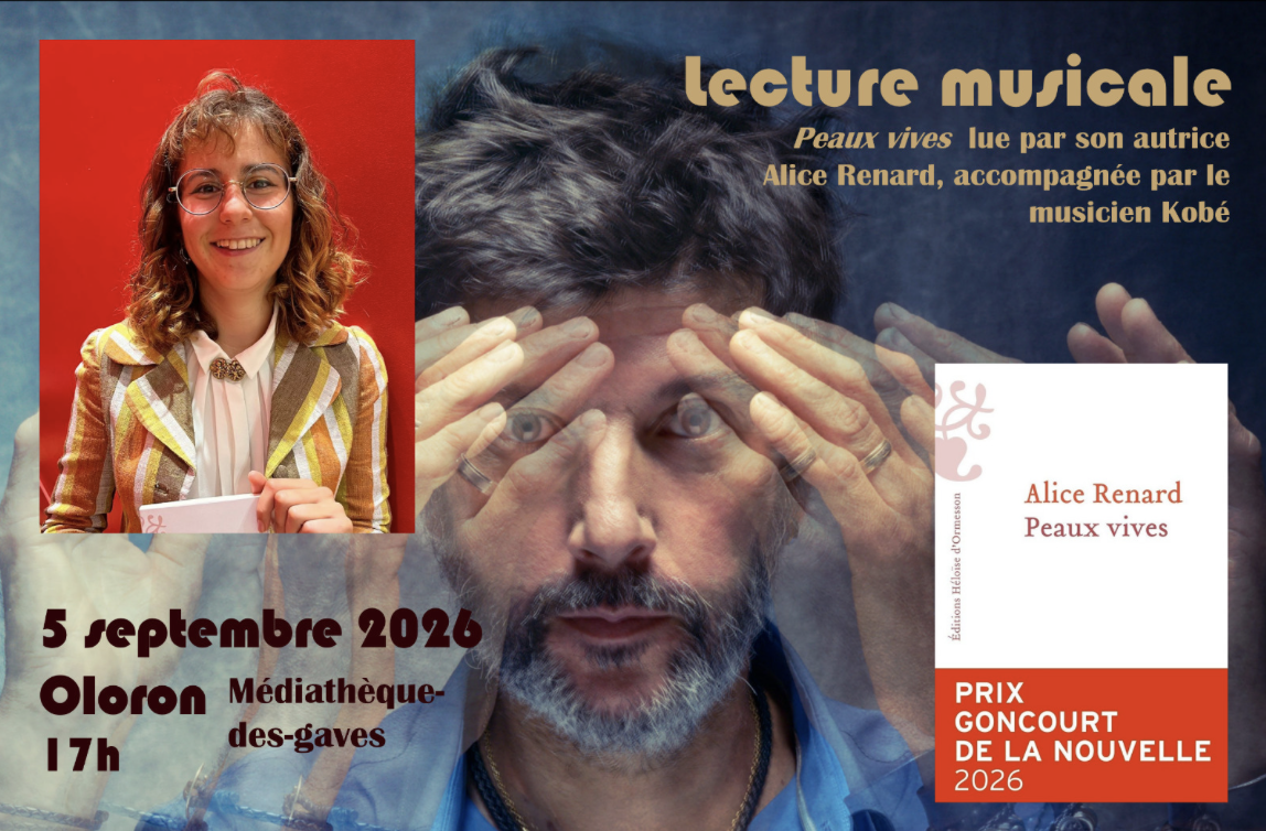 Lecture musicale avec l'autrice Alice Renard et le musicien Kobé