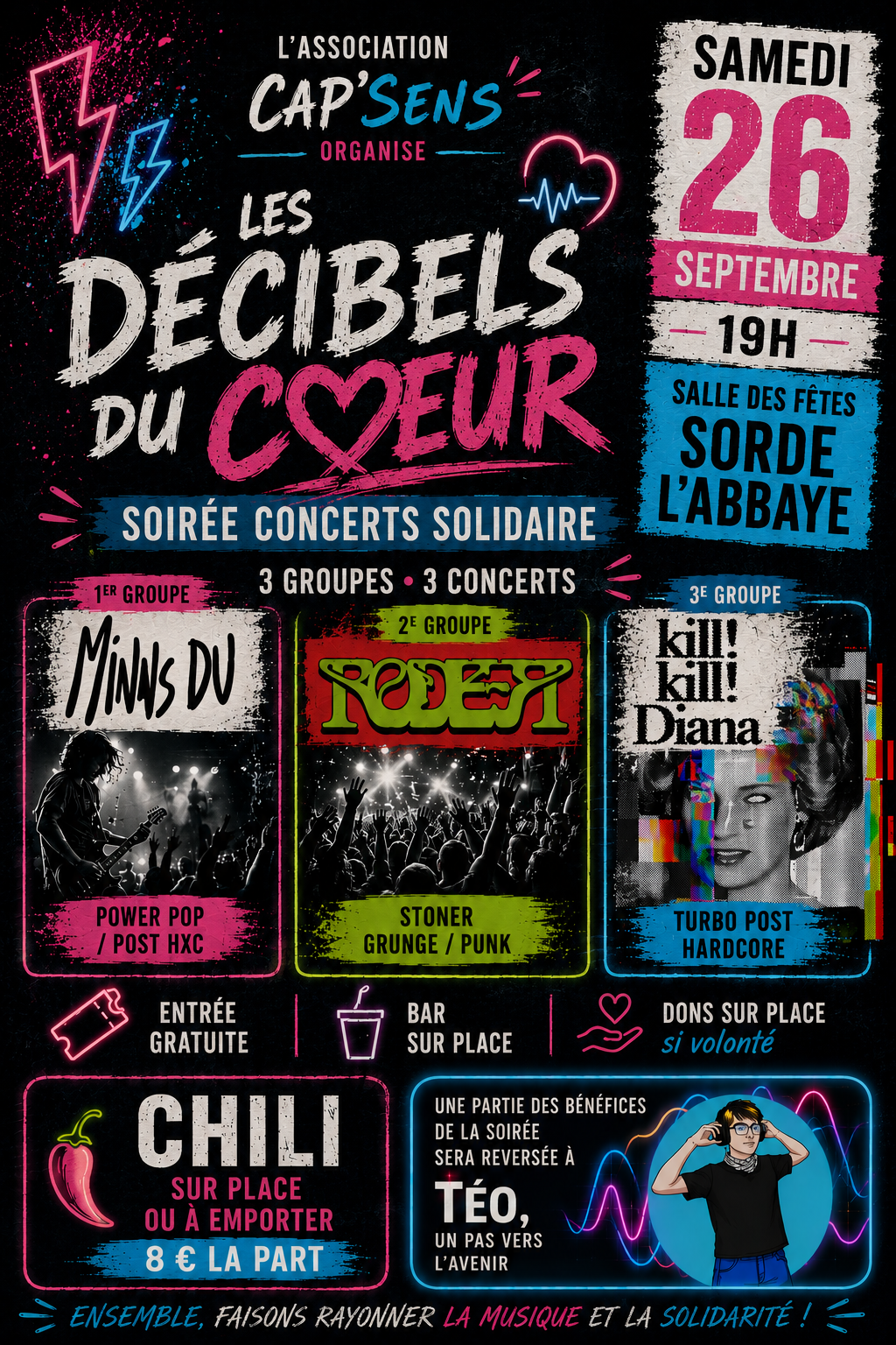 Les décibels du coeur