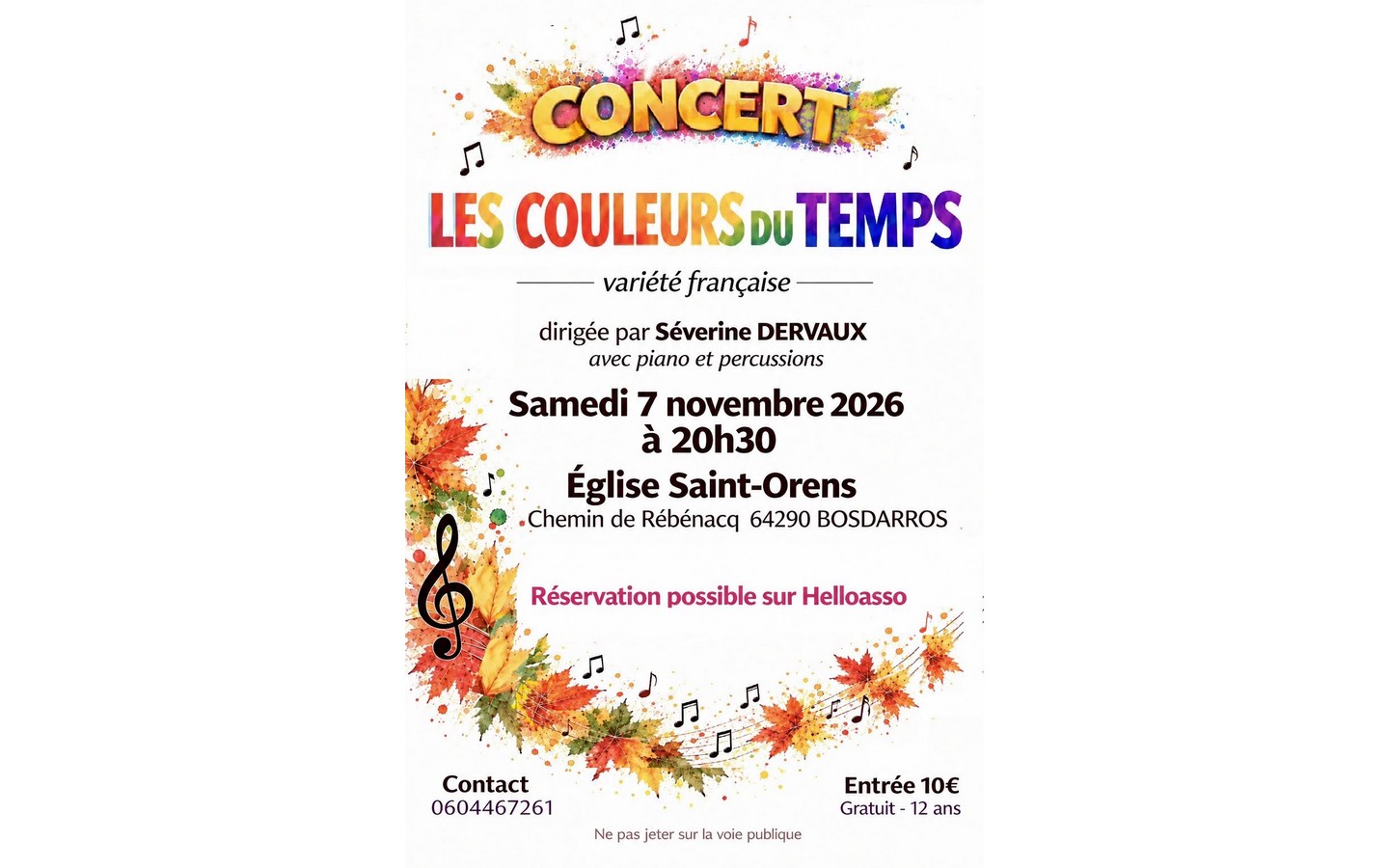 Les couleurs du temps