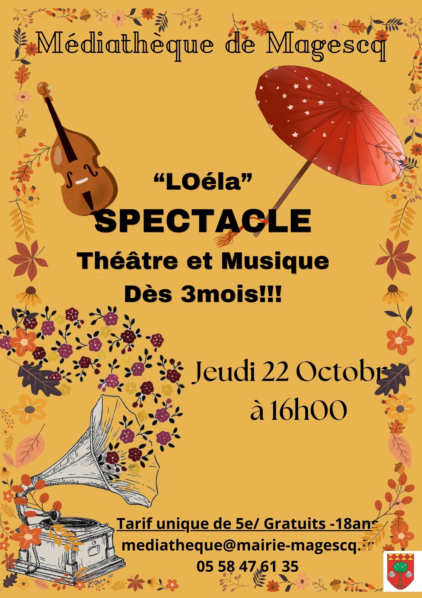 LOéla Speclacle tout jeune public