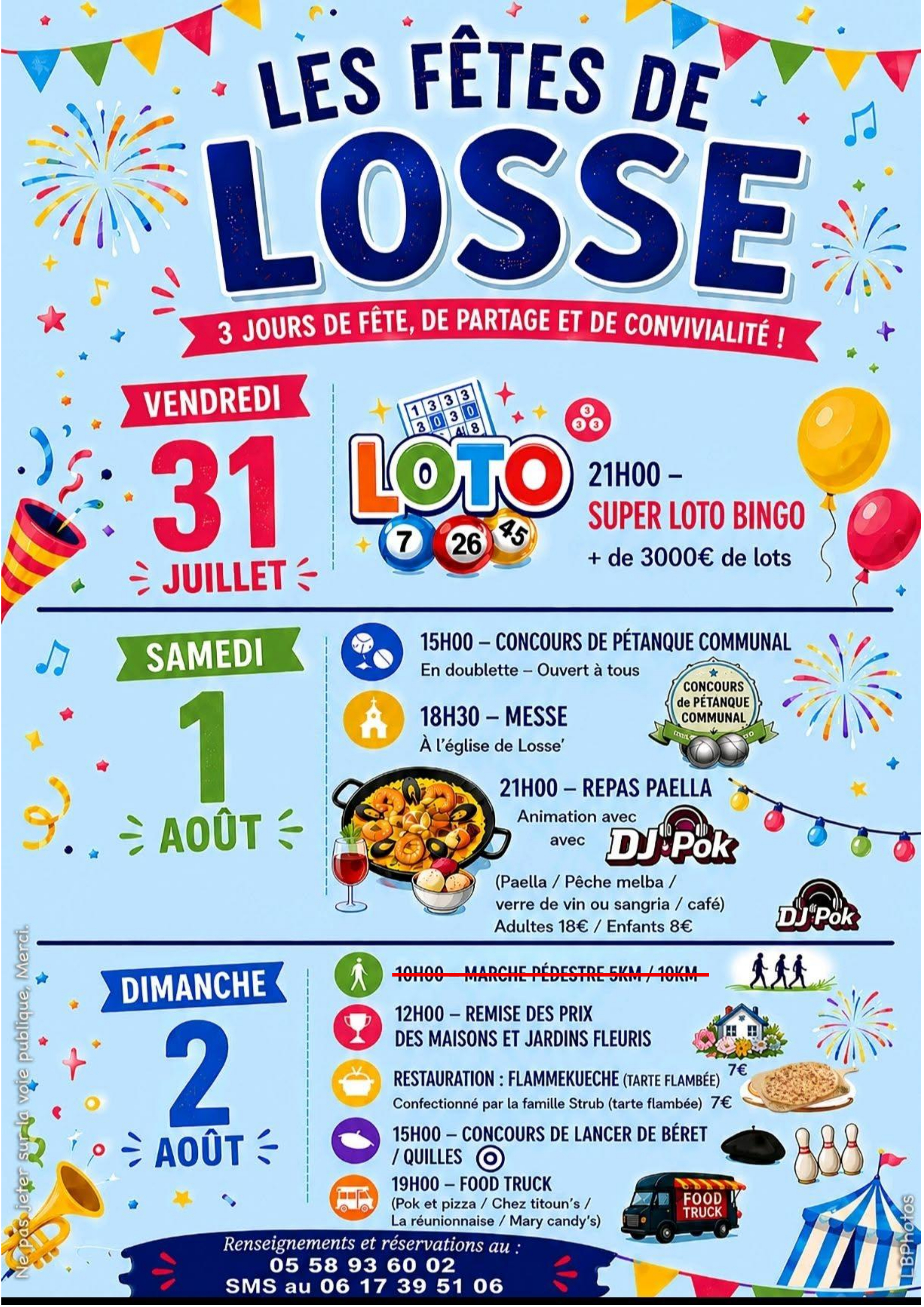 Losse en fête