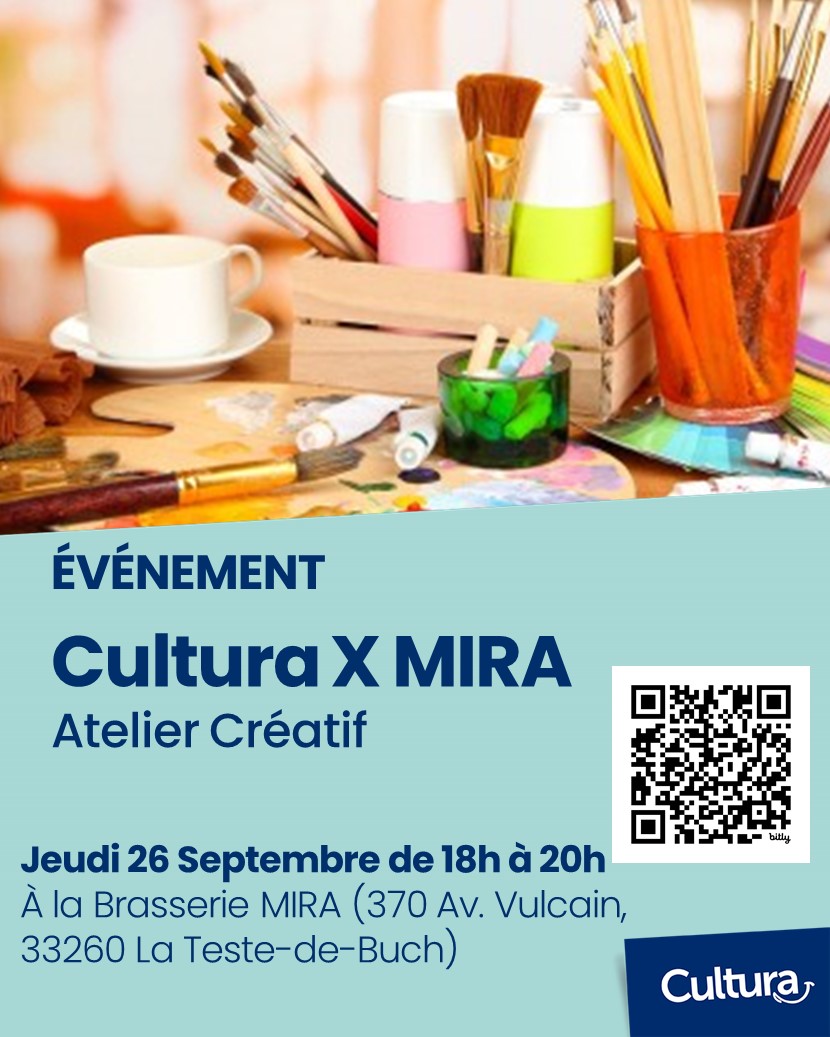 Atelier Créatif, by Cultura & Mira