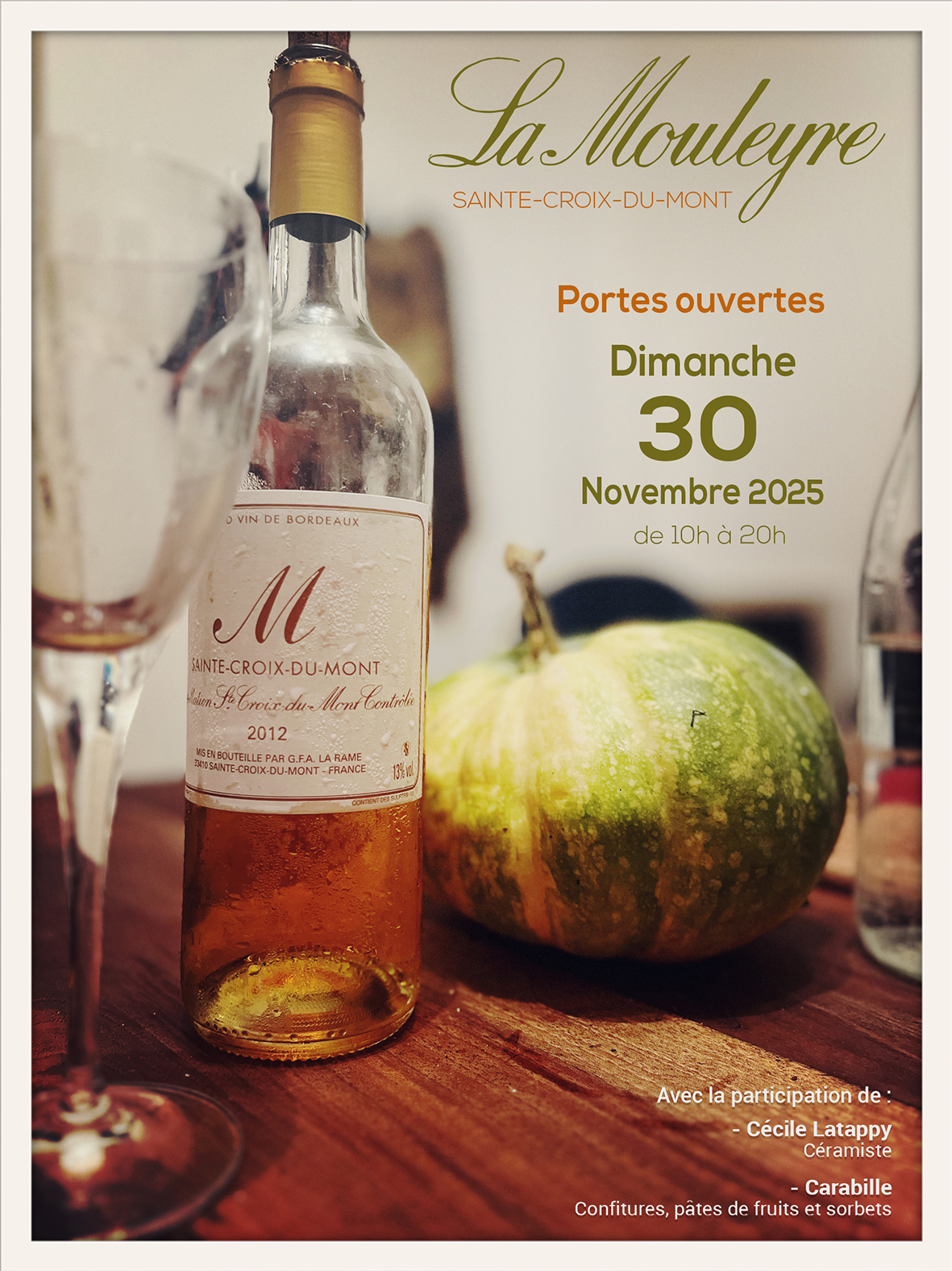 Portes ouvertes à La Mouleyre