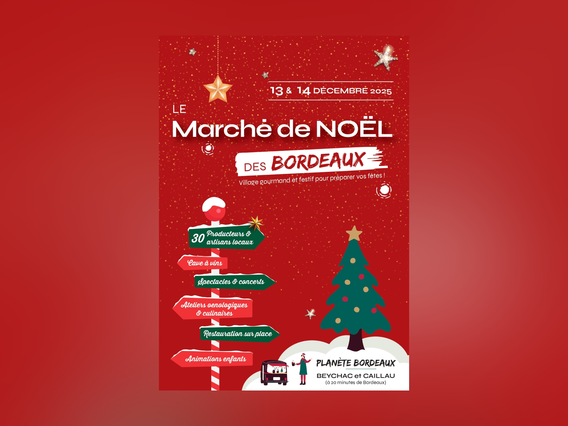 Le Marché de Noël des Bordeaux 2025