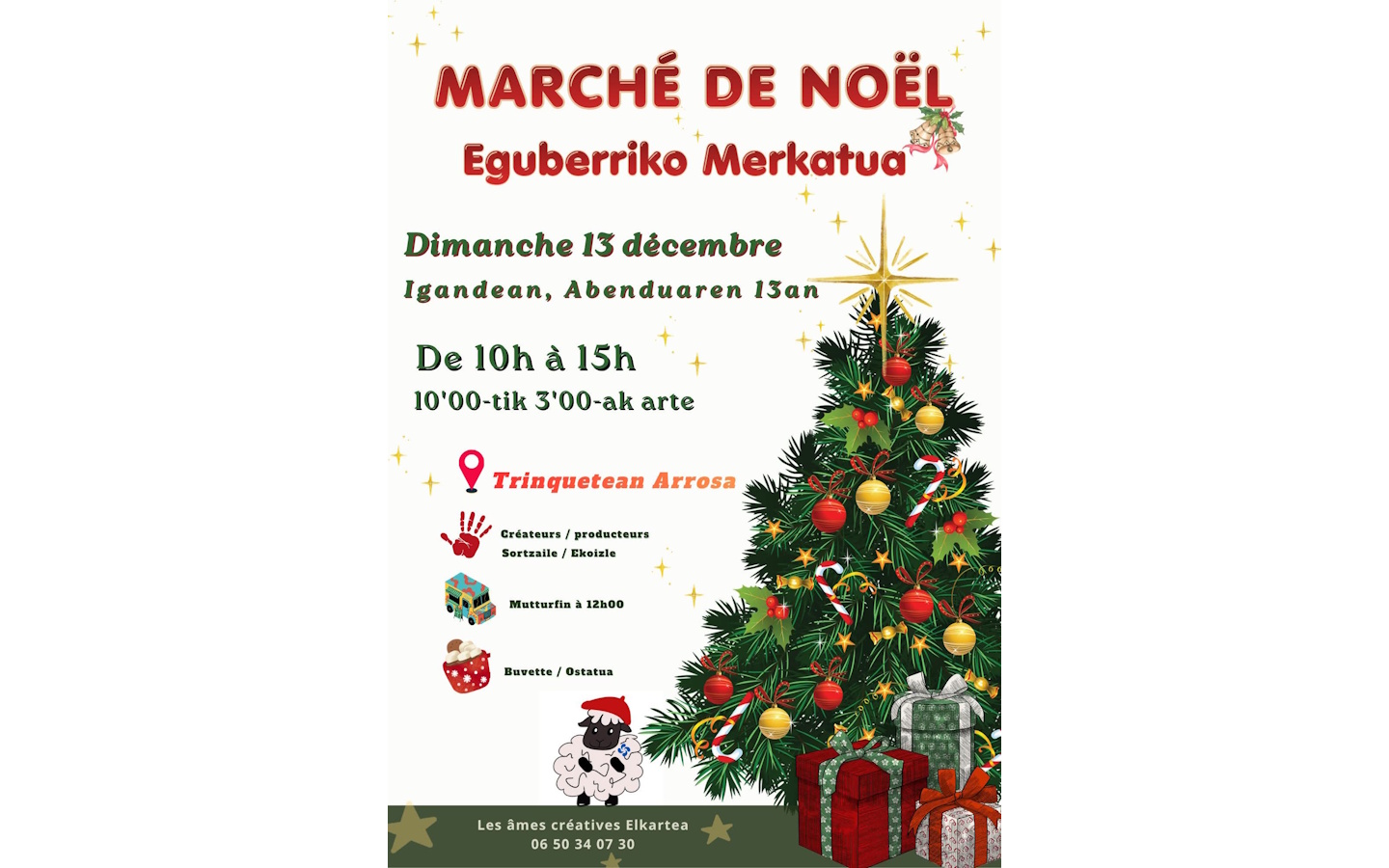 Marché de Noël-Eguberriko merkatua