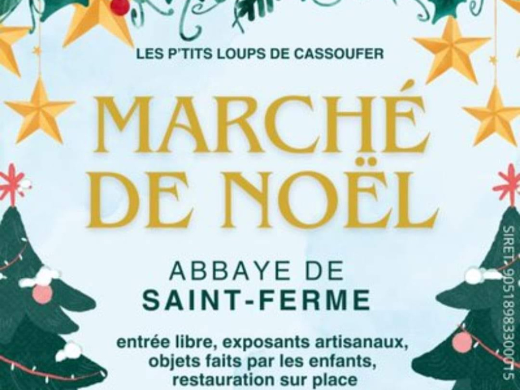 Marché de Noël de l'abbaye de Saint-Ferme