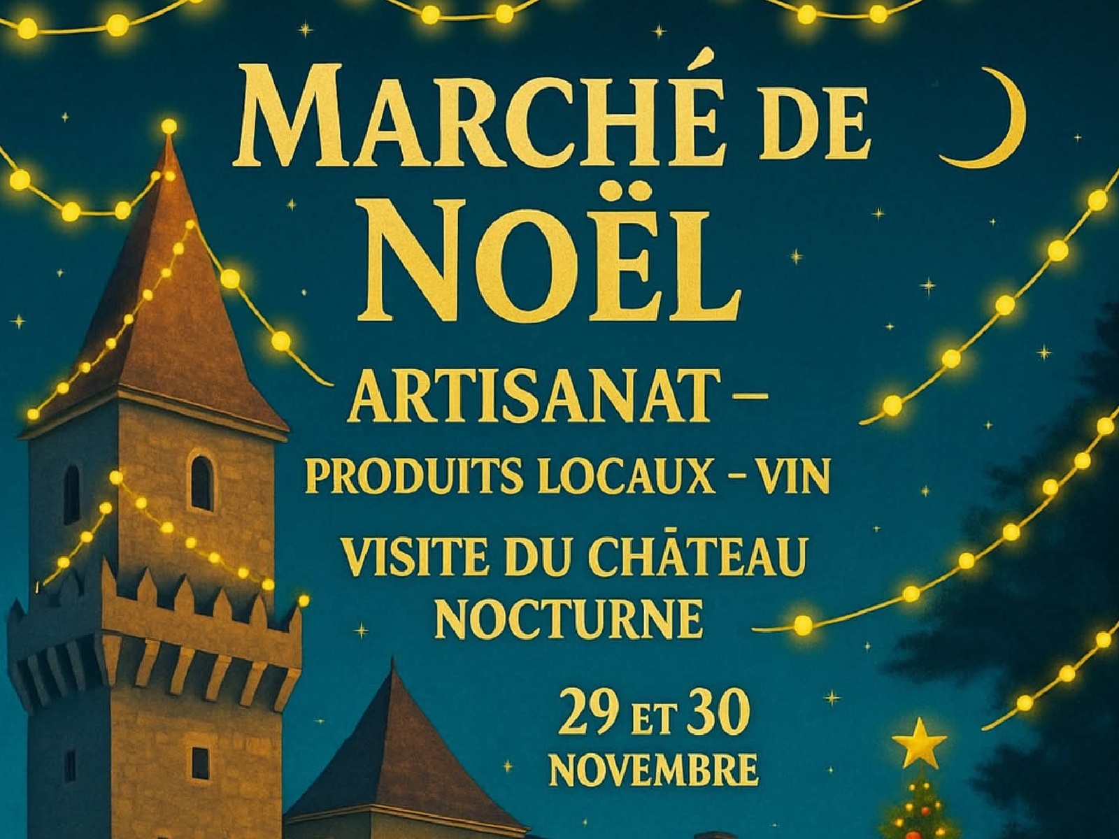 Marché de Noël au Château Lavison