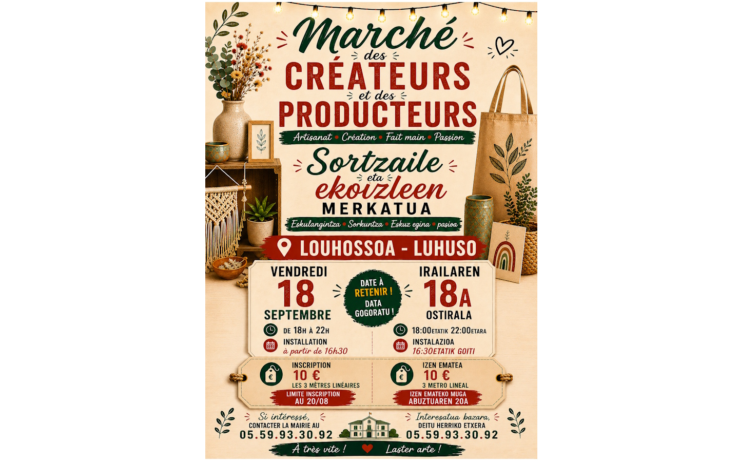 Marché des créateurs et des producteurs