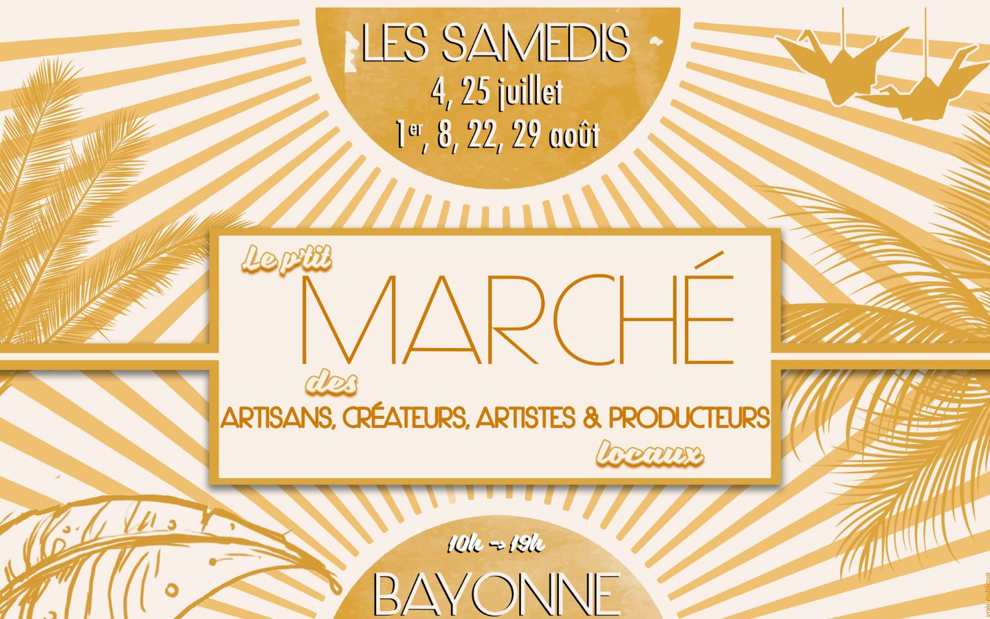 Le p'tit marché des artisans, créateurs, artis ...