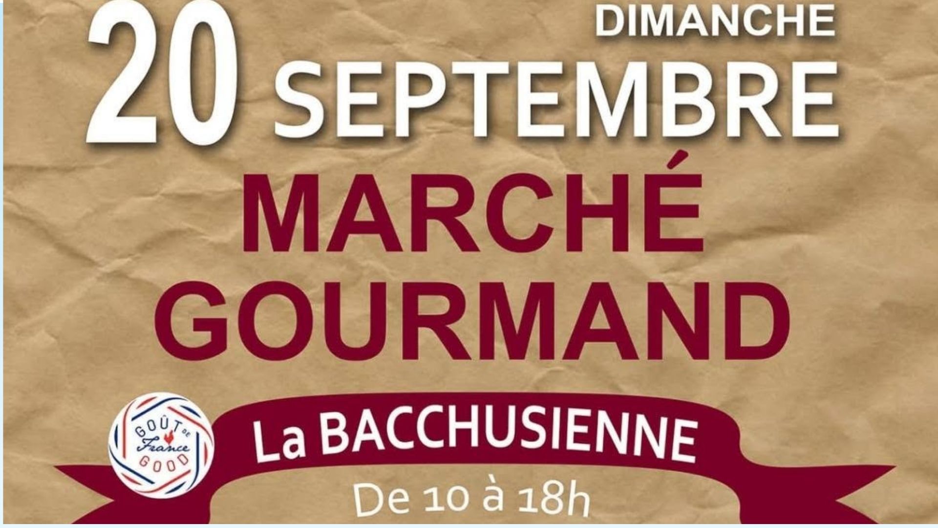 Marché gourmand La Bacchusienne