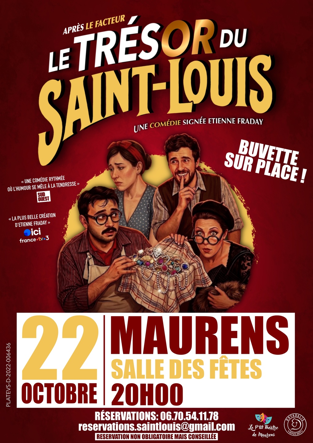 Théâtre « Le Trésor du Saint-Louis »
