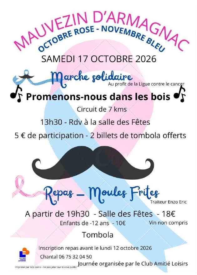 Octobre Rose & Novembre Bleu