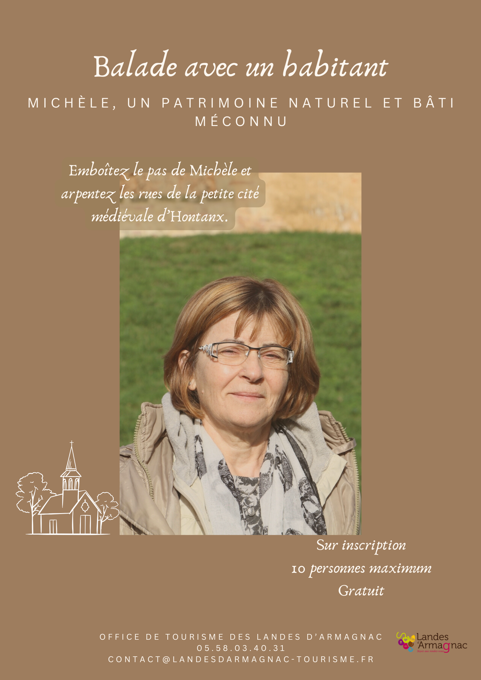 Balade avec un habitant : Michèle