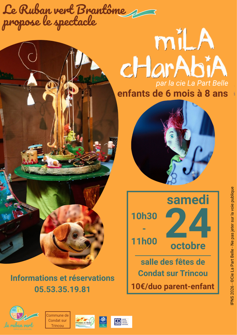 Spectacle Mila Charabia