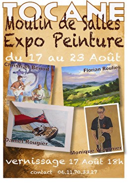 Vernissage expo - Le Moulin de Salles