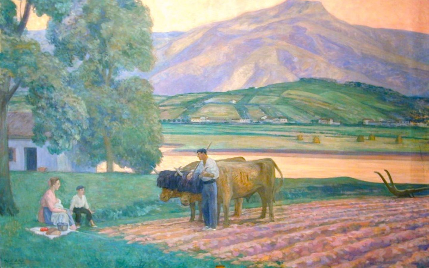 Le musée Basque en rose