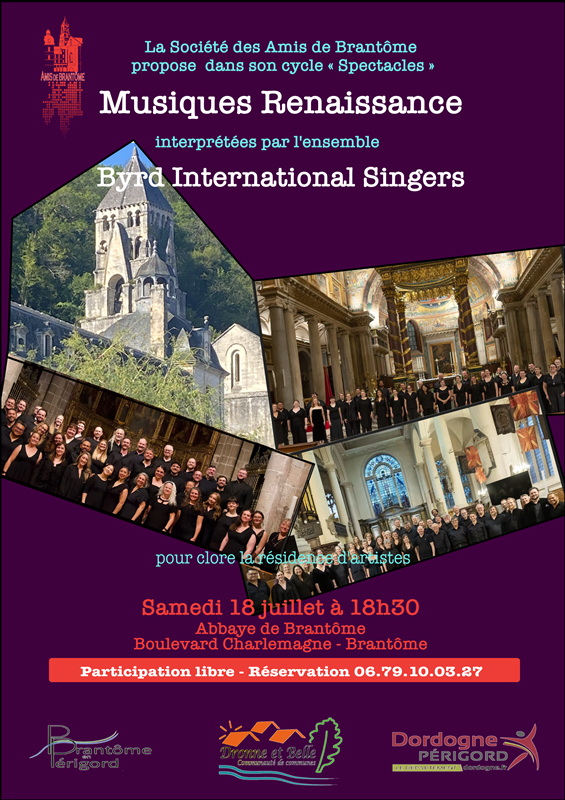 Concert de la chorale Byrd International Singers