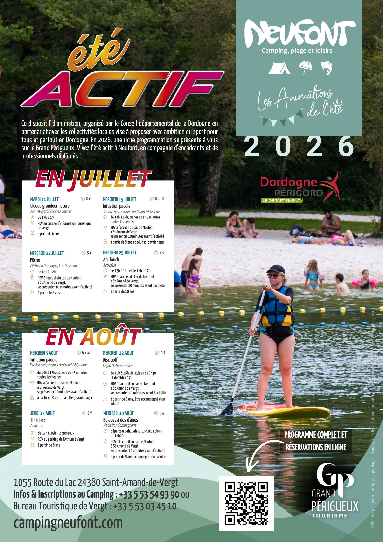 Eté actif : Arc Touch