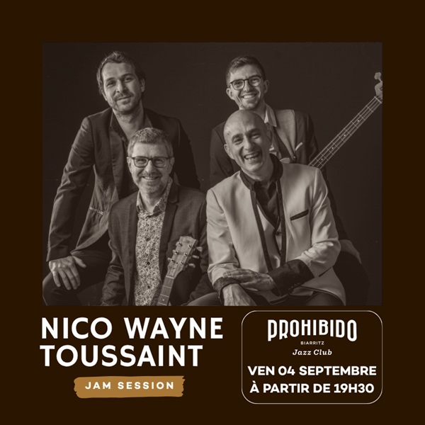 Prohibido Biarritz Jazz Club - Nico Wayne Tous ...