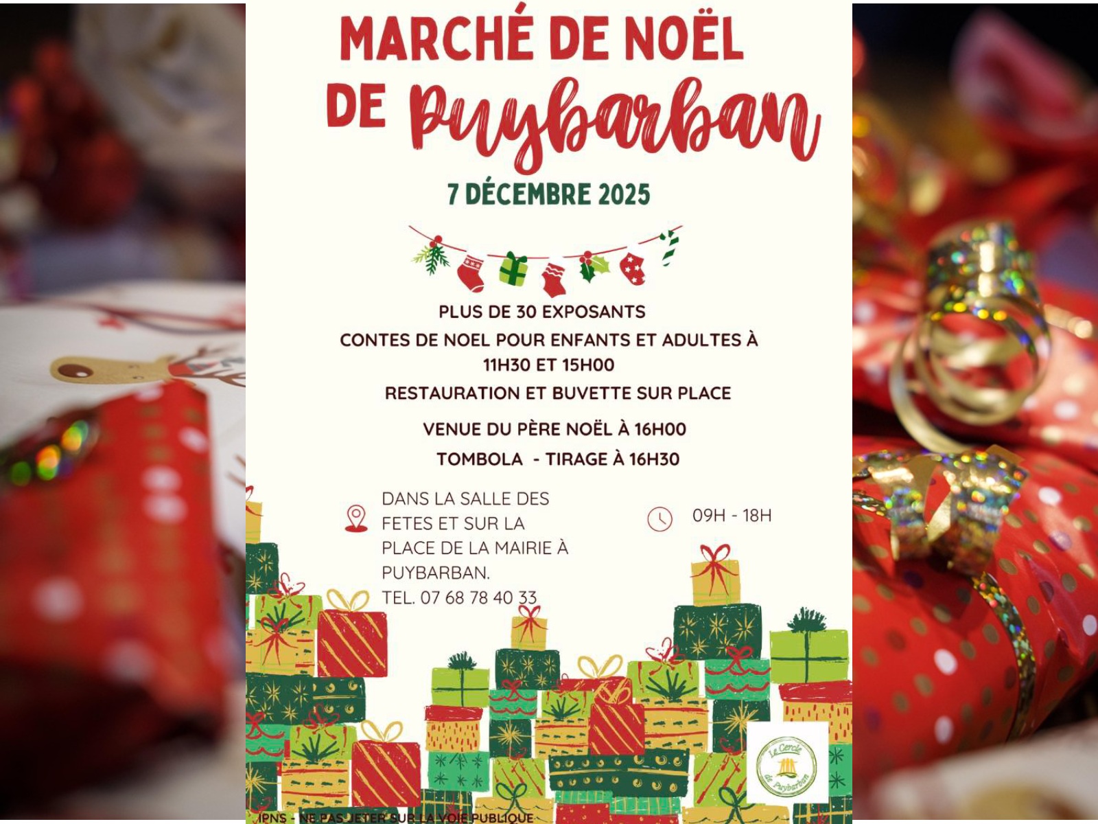 Marché de noël de Puybarban