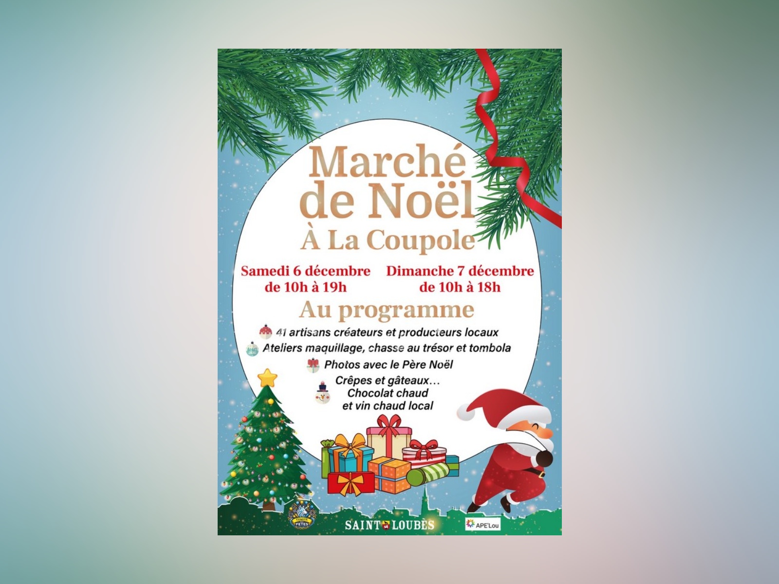 Marché de Noël à La Coupole