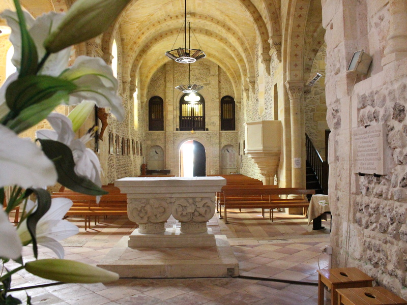 Intérieur Notre Dame de Lanton