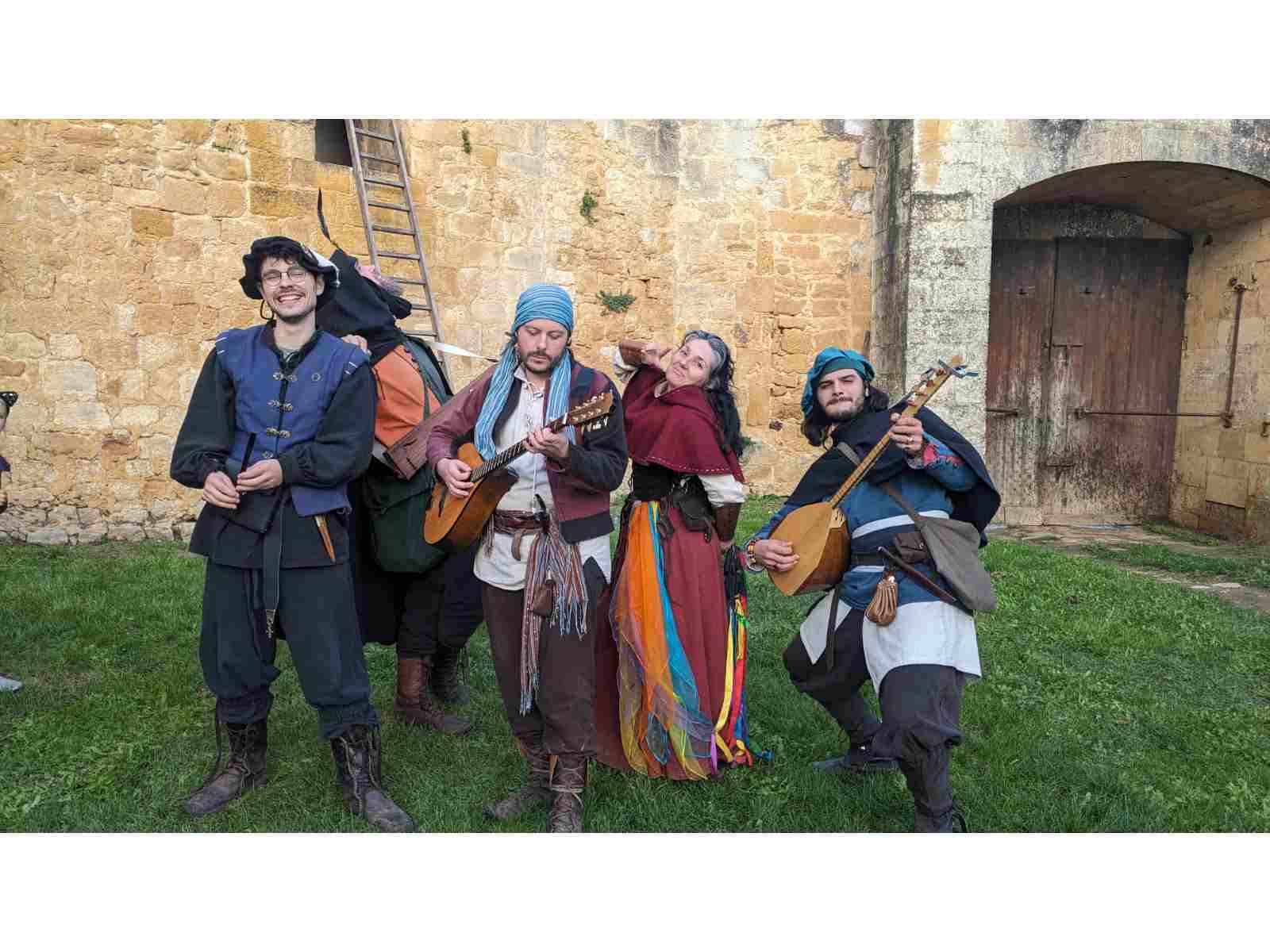 Visite en musique du château de Langoiran