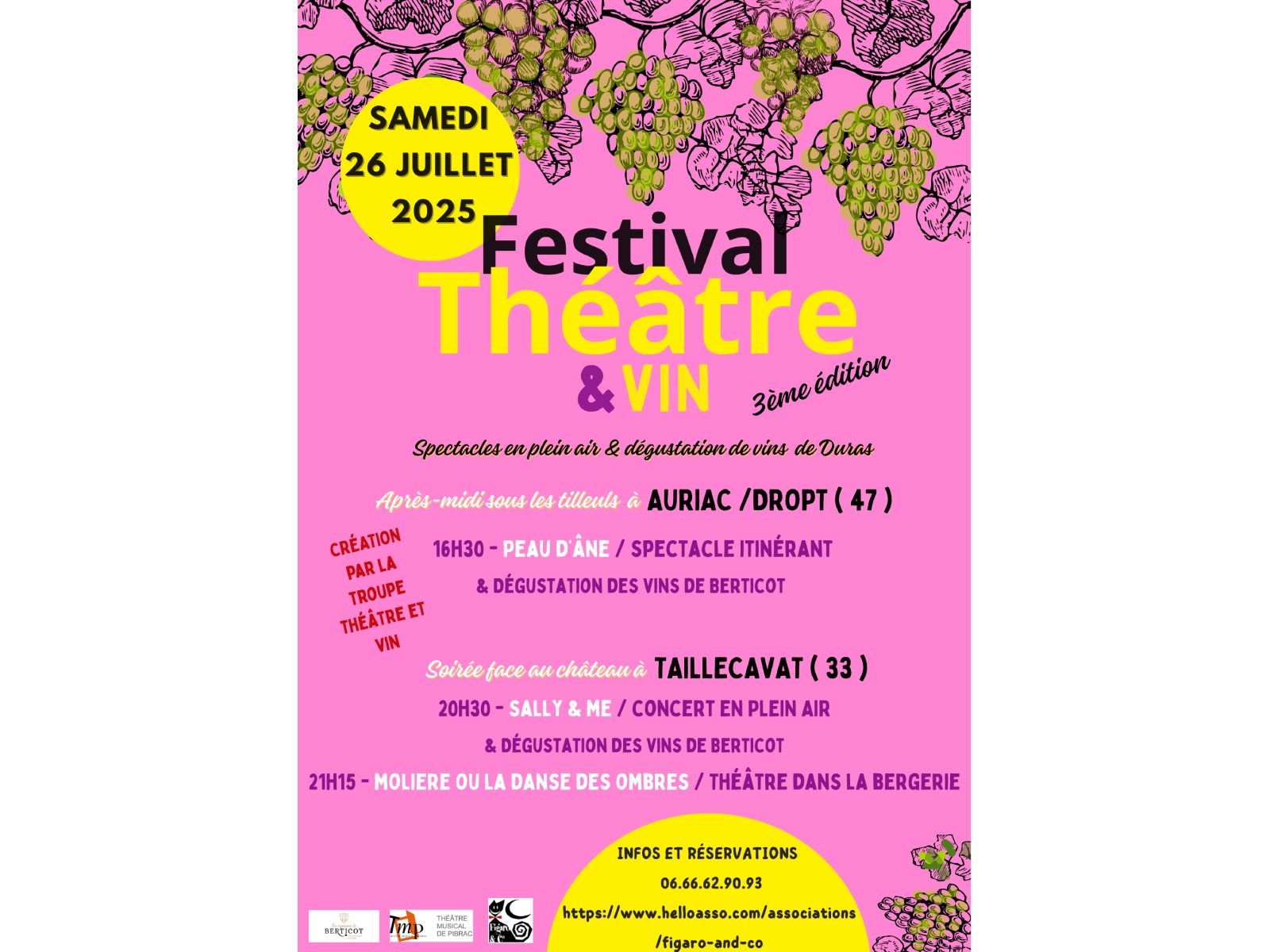 Festival Théâtre et Vin 