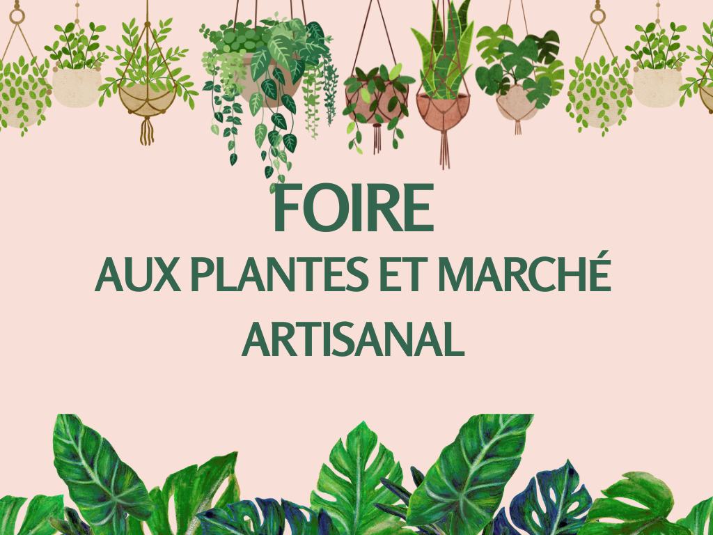 Foire aux plantes et marché artisanal