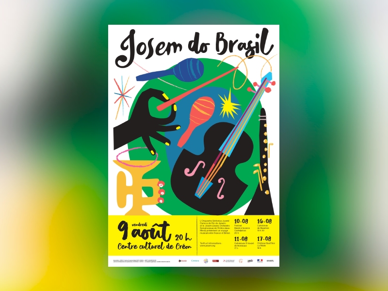 Josem do Brasil : Concert de l'OSJC et du JOSEM (soirée d'ouverture)