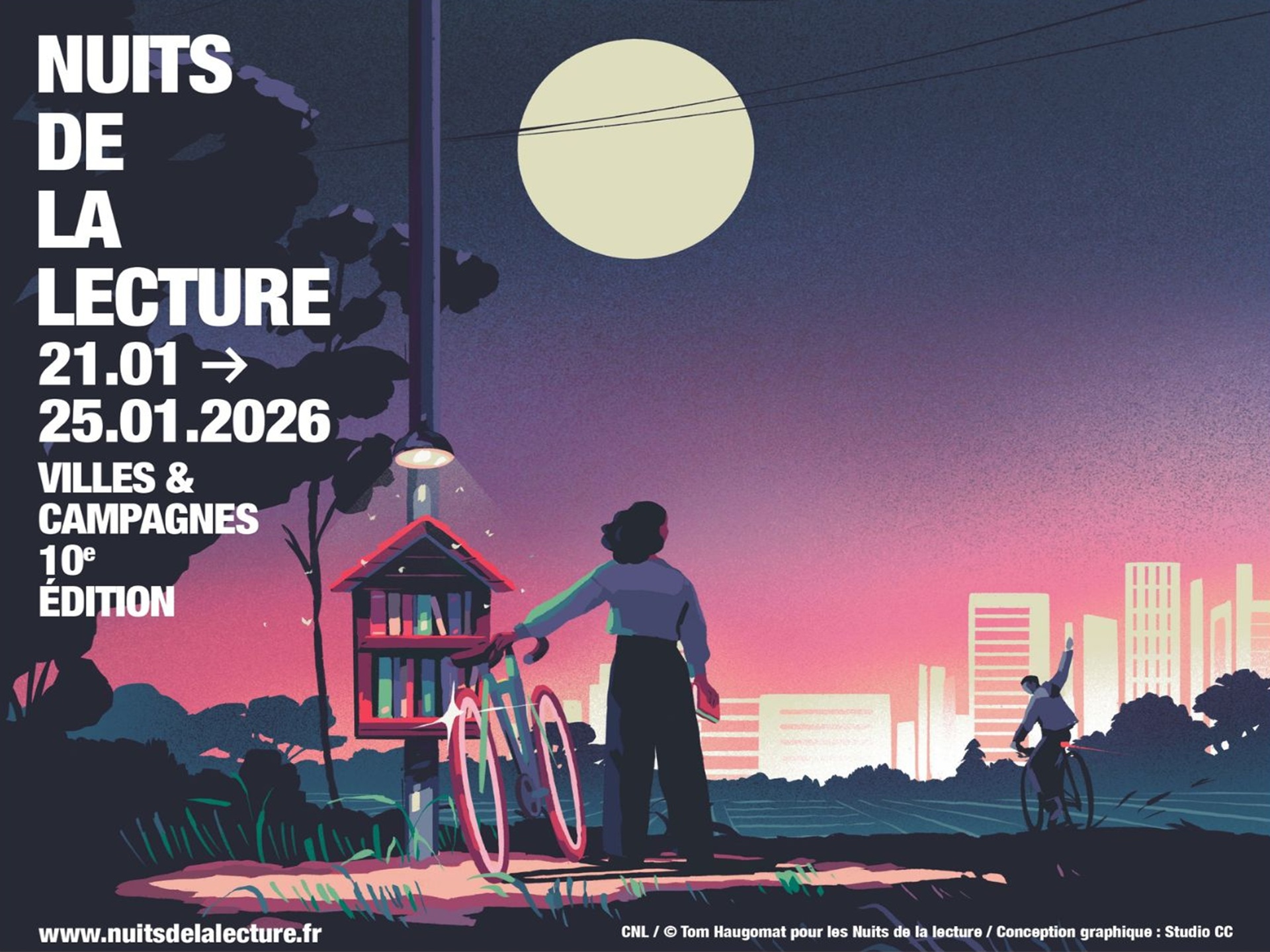 Tom Haugomat pour les Nuits de la lecture