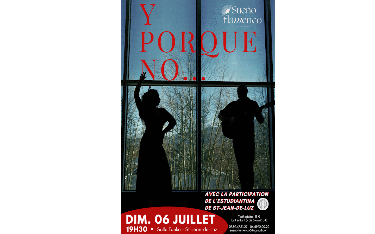 Spectacle de l'association Sueño Flamenco