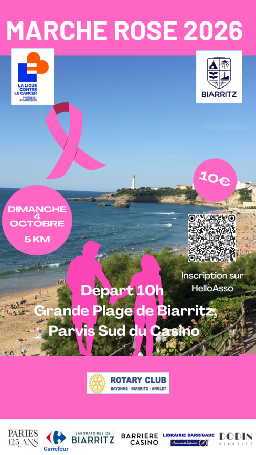 La Marche Rose - Biarritz