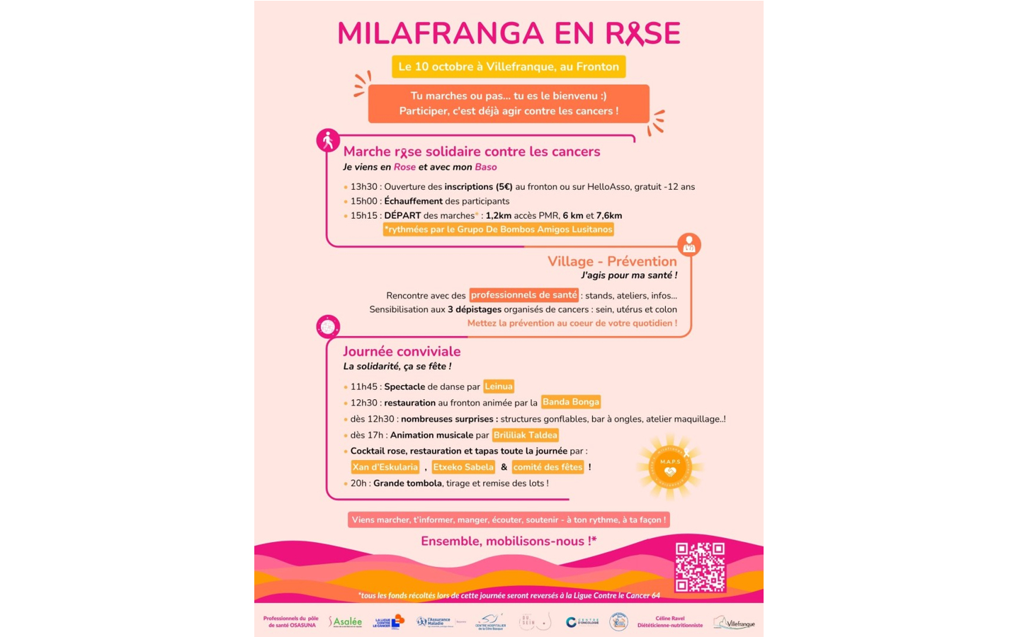 Octobre Rose : journée de solidarité
