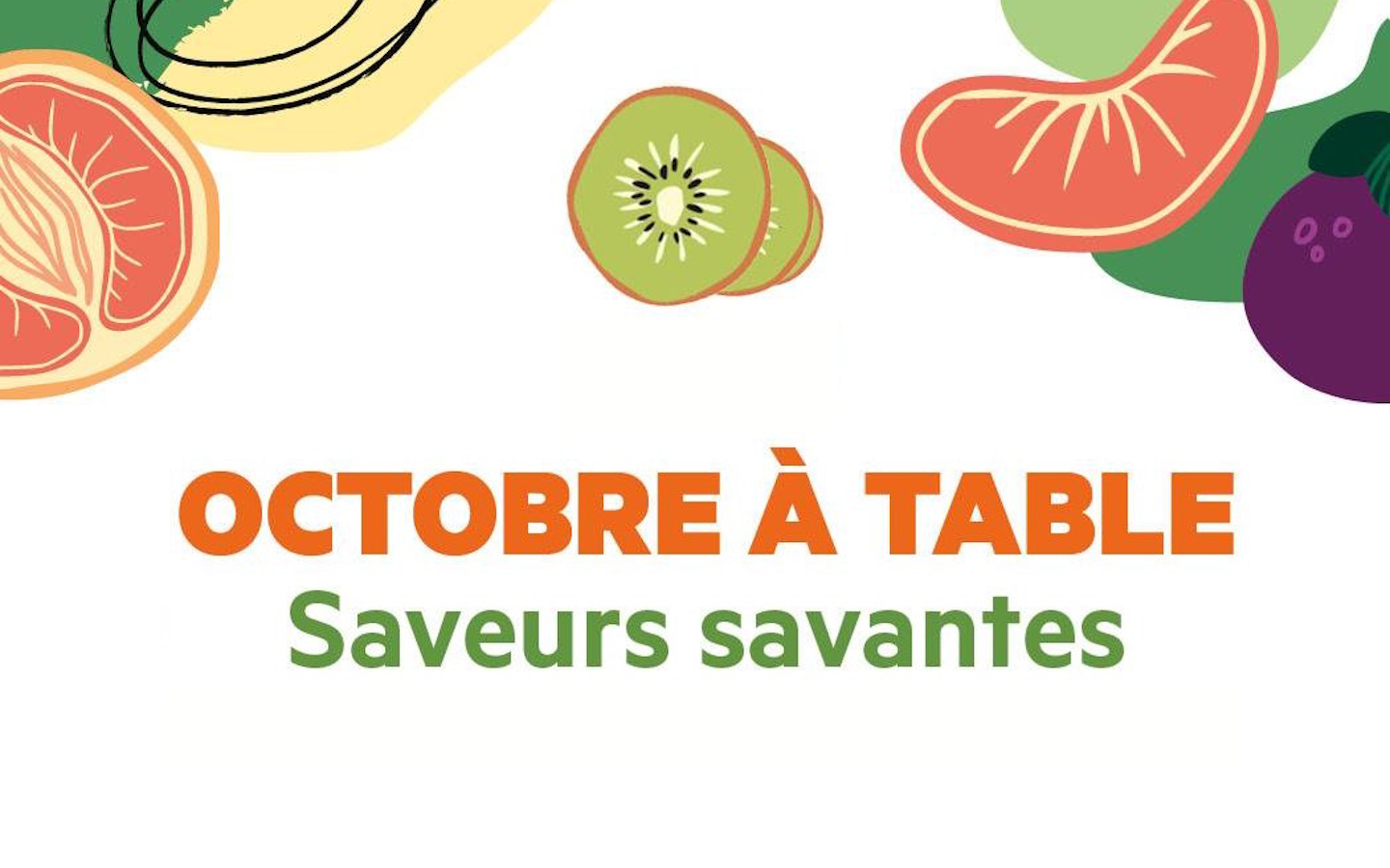 Octobre à table : conférence