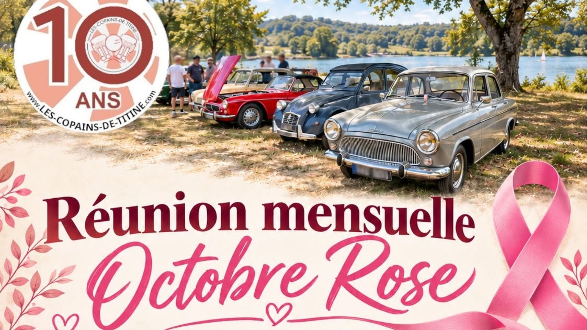 Octobre rose avec les copains de Titine