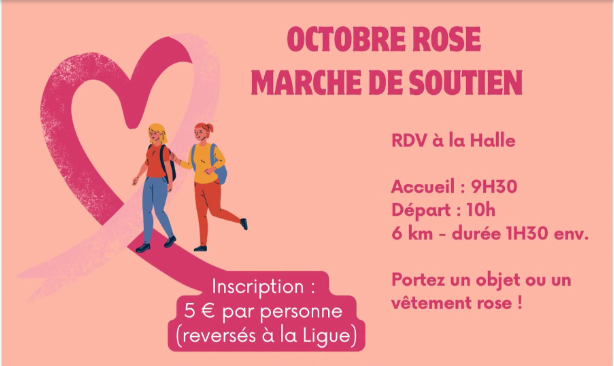 Octobre Rose - Marche de soutien
