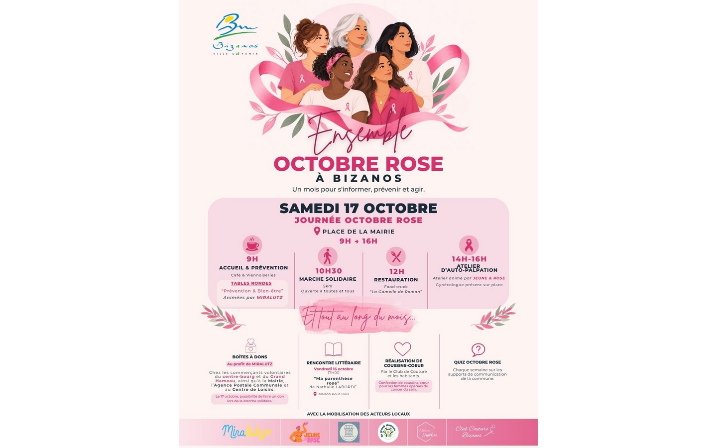 Octobre rose à Bizanos