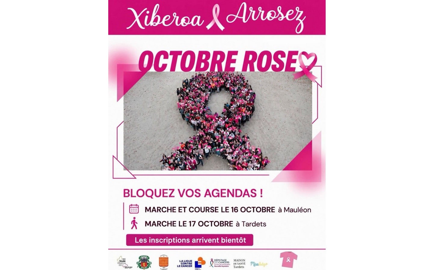 Octobre rose : marche au profit de la lutte co ...