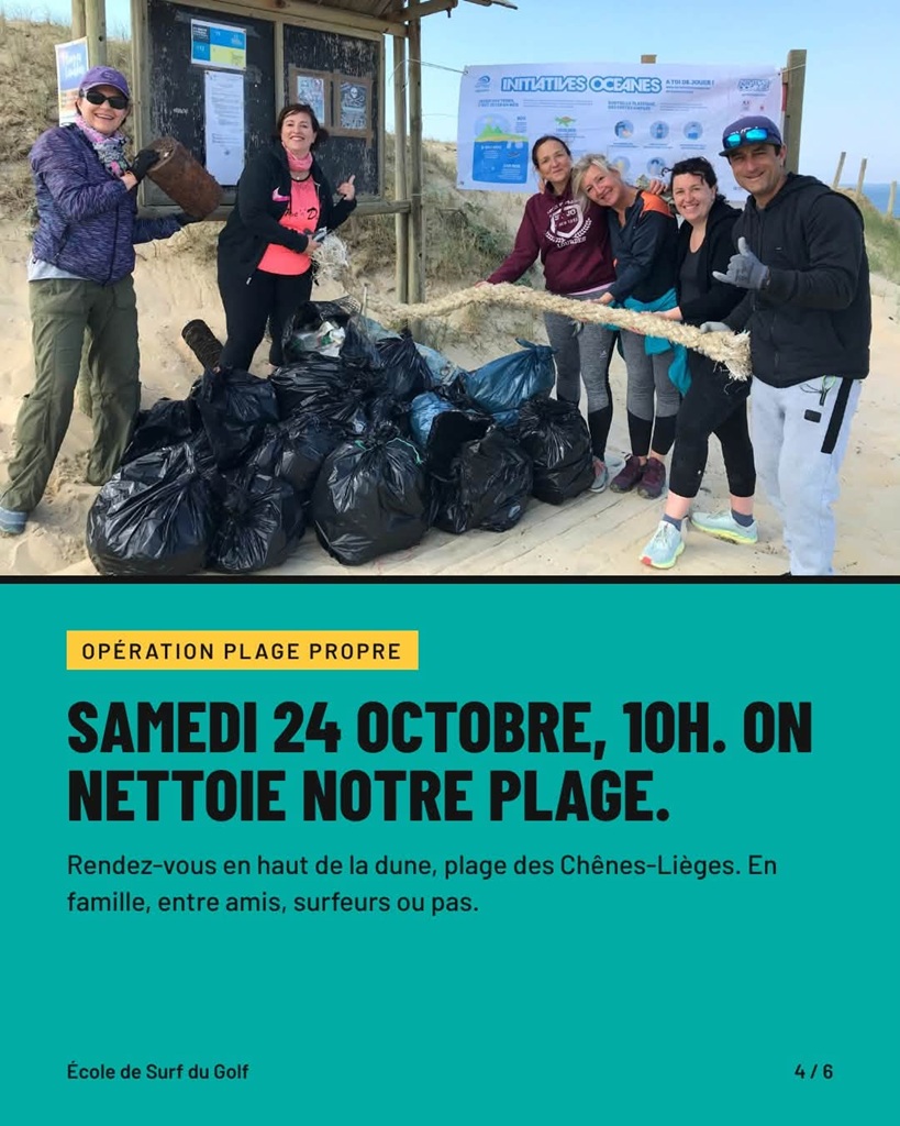 Opération plage propre