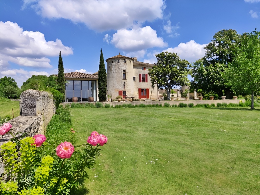 Salles de réception du château de Castelneau